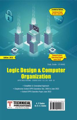 Logic Design & Computer Organization IN SEM for SPPU 19 Course (SE - III - IT - 214442)