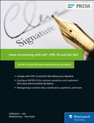 Lease Accounting with SAP: IFRS 16 and ASC 842