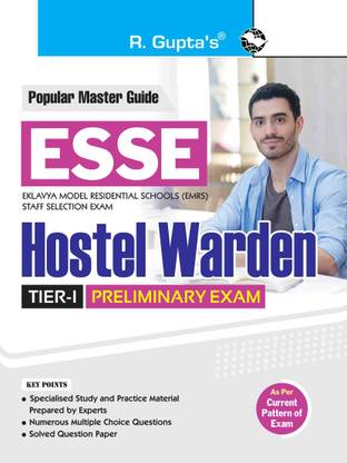 ESSE: EMRS - HOSTEL WARDEN Recruitment Exam Guide (Covering all Parts-I to VI)