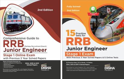 Comprehensive Guide to RRB (Railway Recruitment Board) Junior Engineer Stage 1 & 5 Practice Sets for RRB Junior Engineer Stage 1 SET OF 2 BOOKS