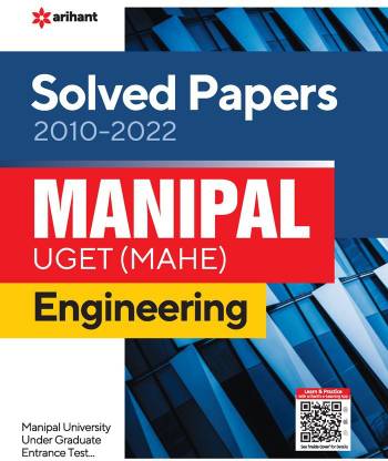 Solved Papers for Manipal Engineering 2023