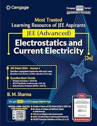 JEE Advanced Electrostatics and Current Electricity with Free Online Assessments and Digital Content 2024