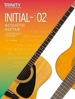 Trinity College London Acoustic Guitar Exam Pieces From 2020: Initial-Grade 2