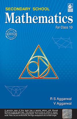Secondary School Mathematics for Class 10  - Rs aggrwal with 1 Disc