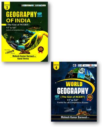 NCERT Notes India & World Geography for UPSC, State PSCs, and Other competitive exams Class (6-12 Old+New)