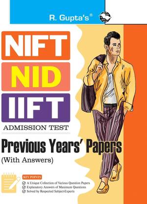 NIFT/NID/IIFT Admission Test � Previous Years' Papers (With Answers)  - (Old Edition)