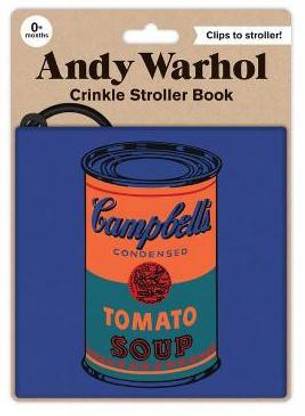 Andy Warhol Crinkle Fabric Stroller Book