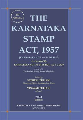 The Karnataka Stamp Act,1957(2024 First Edition)