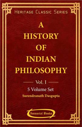 A History of Indian Philosophy (5 Vol. Set)