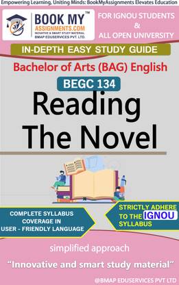 IGNOU BEGC 134 Reading The Novel Study Material (In Depth Guide) For Ignou Student