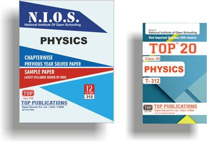 Combo-Top Nios T-312 Physics Chapterwise Previous Year Solved Papers a