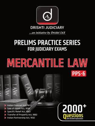 DRISHTI Judiciary PPS 6 Mercantile Law | Government Law Entrance Exam Books