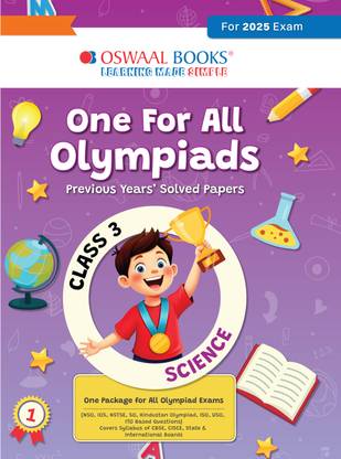 One for All Olympiads Previous Year Solved Papers_class 3_science_for