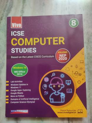 Icse Computer Studies, Book 8 (Edition2)