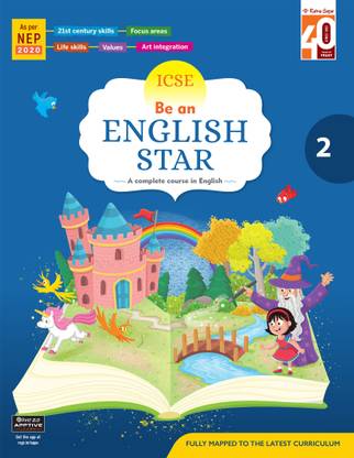 Ratna Sagar ICSE Be An English Star 2 - English Book For Class 2