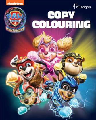 PAW Patrol Copy Colouring | PAW Patrol The Mighty Movie | Colouring books for kids | PAW Patrol new movie books