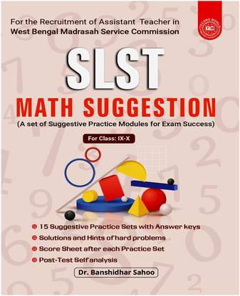 SLST MATH SUGGESTION (For Class: IX-X)