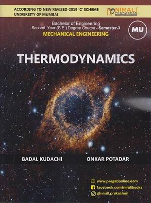 THERMODYNAMICS (Mechanical Engineering) - Second Year (S.E) Degree Engineering - Semester 3 - University of Mumbai (MU)