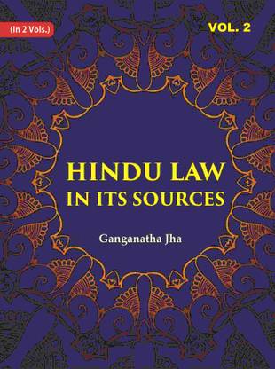 Hindu Law in its Sources 2nd