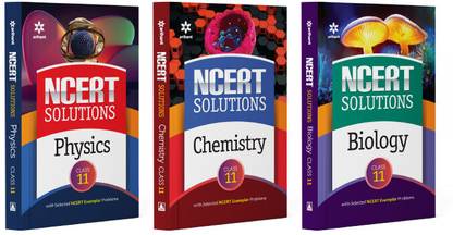NCERT Solutions Physics, Chemistry, Biology Class 11th ( Combo Set of 3 Books )
