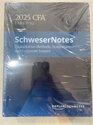 2025 Study Material compatible for CFA Level 1 (Set of 6 Books) - Applicable to 2025 exams