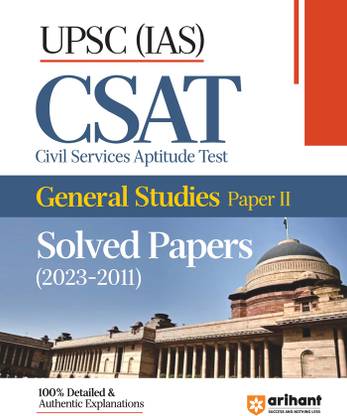 Csat Chapterwise Topicwise Solved Papers 2011-23 (Editioni)