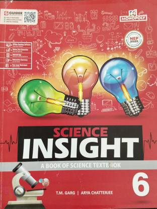 Science Insight A Book of Science Textbook Class 6