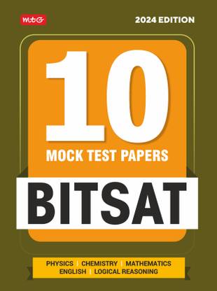 10 Mock Test Papers Bitsat (Edition2024)