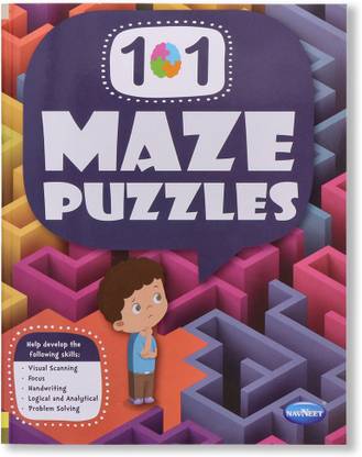 Navneet 101 Maze Puzzle : Puzzles For Beginners, Highlights Pictures, Wordplay, Mazes Activity Children Book  - Navneet 101 Maze Puzzle : Puzzles For Beginners, Highlights Pictures, Wordplay, Mazes Activity Children Book