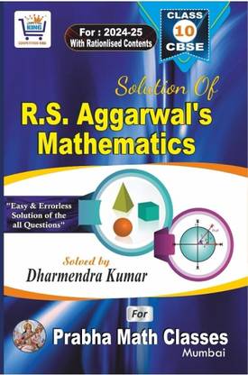 Solution of r s aggrawal mathematics class 10th