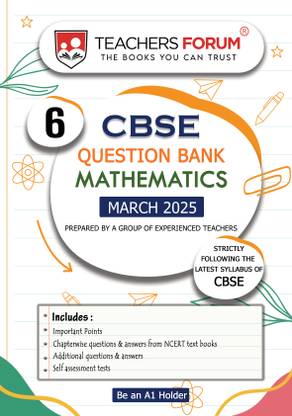NCERT & CBSE Question Bank Class 6 Mathematics (For 2023 Exam)