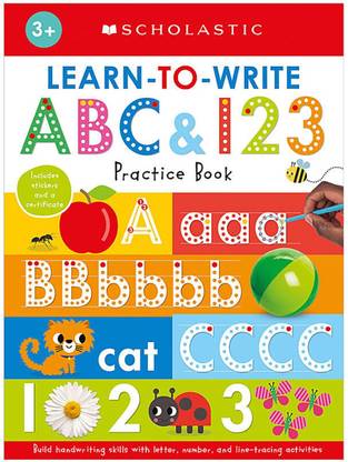 Learn to Write ABC & 123: Scholastic Early Learners (Workbook)