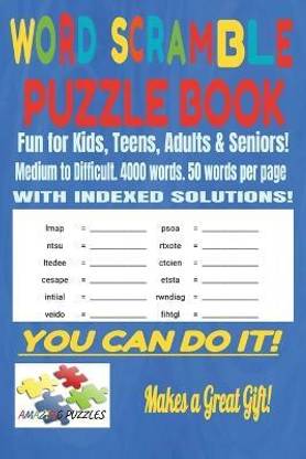 Word Scramble Puzzle Book