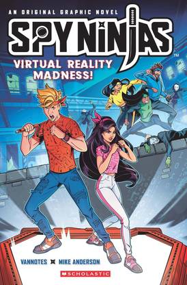 Spy Ninjas Official Graphic Novel #01: Virtual Reality Madness!