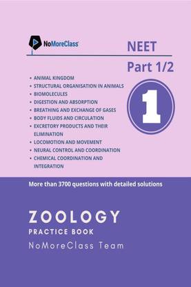 Zoology Practice Book Part 1 of 2  - NEET Practice Book