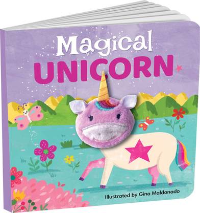 Finger Puppet Book - Magical Unicorn Puppet as She Uses Her Magical Power to Help Others