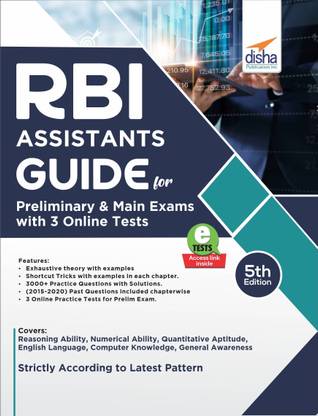 Rbi Assistants Guide for Preliminary & Main Exams with 3 Online Tests