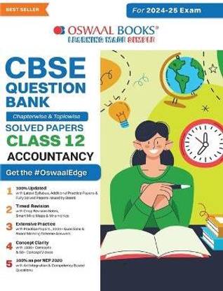 CBSE Question Bank Chapterwise and Topicwise SOLVED PAPERS_Class 12_Accountancy_For Exam 2024-25