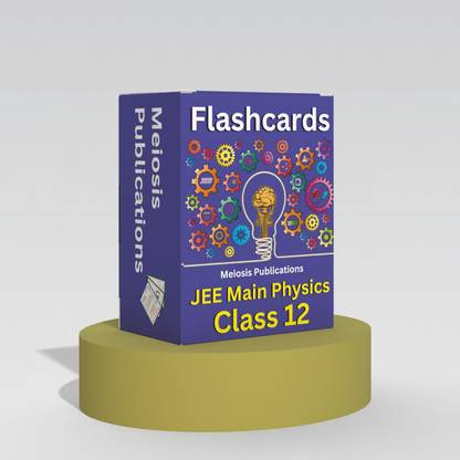JEE Flashcards for Complete Physics Class 12 Revision  - Meiosis Publication | JEE Main 2025/2026