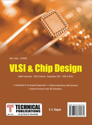 VLSI and Chip Design for BE Anna University R21CBCS (V - ECE - EC3552)