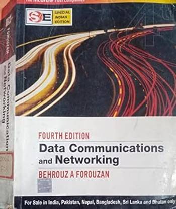 Data Communications And Networking By Behrouz A Forouzan (Second Hand & Used Book)