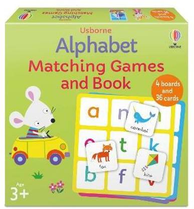 Alphabet Matching Games and Book
