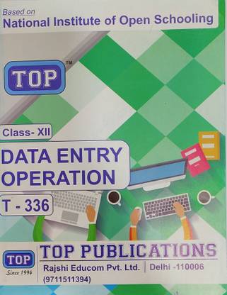 NIOS DATA ENTRY OPERATION T-229 CLASS 10
