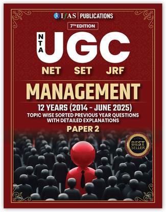 UGC NET Management Book 2025  - Paper 2 Previous Year Solved Papers (2014 – June 2025) with Detailed Explanations | Topic Wise and Chapter Wise Question Bank | Best Seller Previous Year Question Paper PYQ Book for NTA UGC NET/JRF and SET Sociology Examinations in India | IFAS Publications