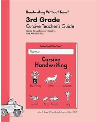 Handwriting without Tears 3rd Grade Printing Teacher's Guide