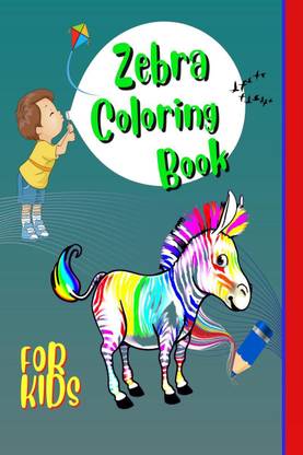 Zebra Coloring Book For Kids