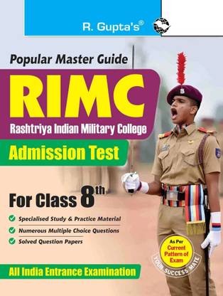 RIMC (Rashtriya Indian Military College) Entrance Exam Guide (For Class 8) 2026 Edition