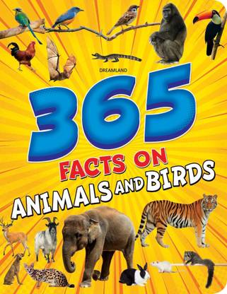 365 Facts on Animals and Birds  - | Wildlife Fact Book for Kids Age 7–15 | Mammals, Birds, Amphibians, Insects & More | Illustrated Learning Book