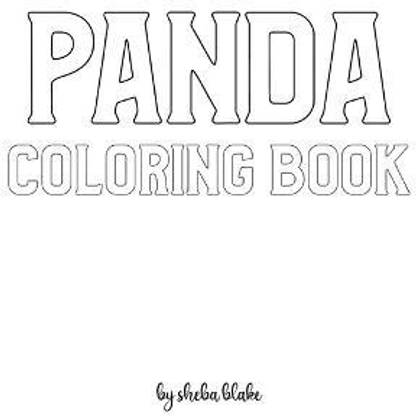 Panda Coloring Book for Children - Create Your Own Doodle Cover (8x10 Softcover Personalized Coloring Book / Activity Book)