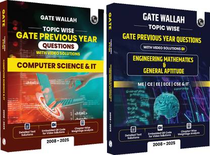 PW GATEWALLAH CS & IT and Engineering Maths & General Aptitude PYQ Combo 2026